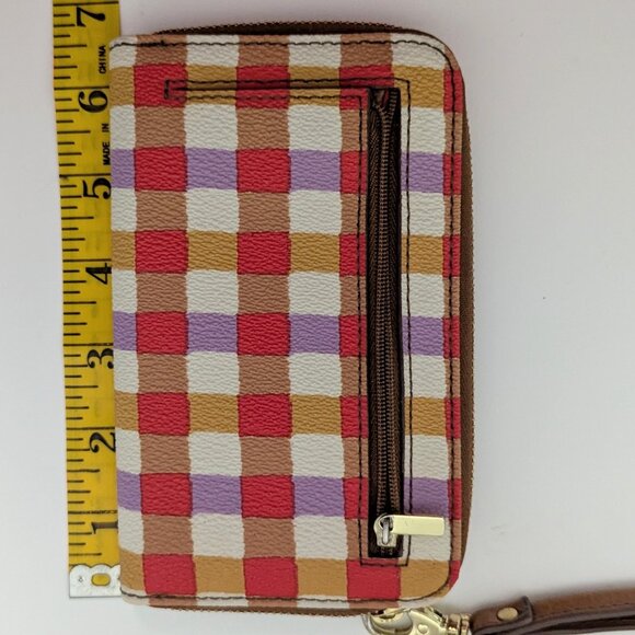 Fossil Wallet/purse w/ Wristlet Colorful Minimalistic Vibe/ Little Statement - Picture 3 of 5